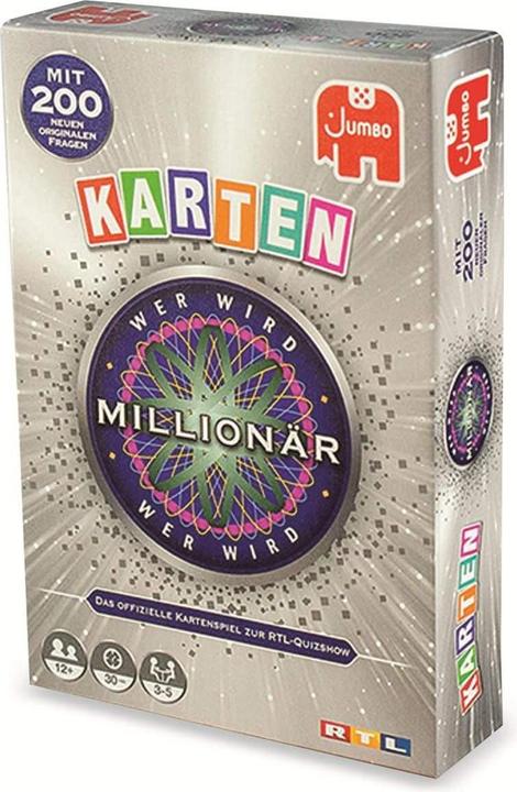 Immagine prodotto Jumbo Chi vuole essere un milionario gioco di carte (Tedesco)