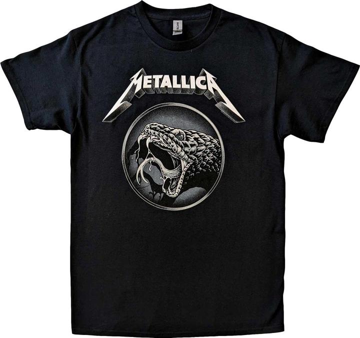 Metallica Unisex Adult Black Album Poster T-Shirt