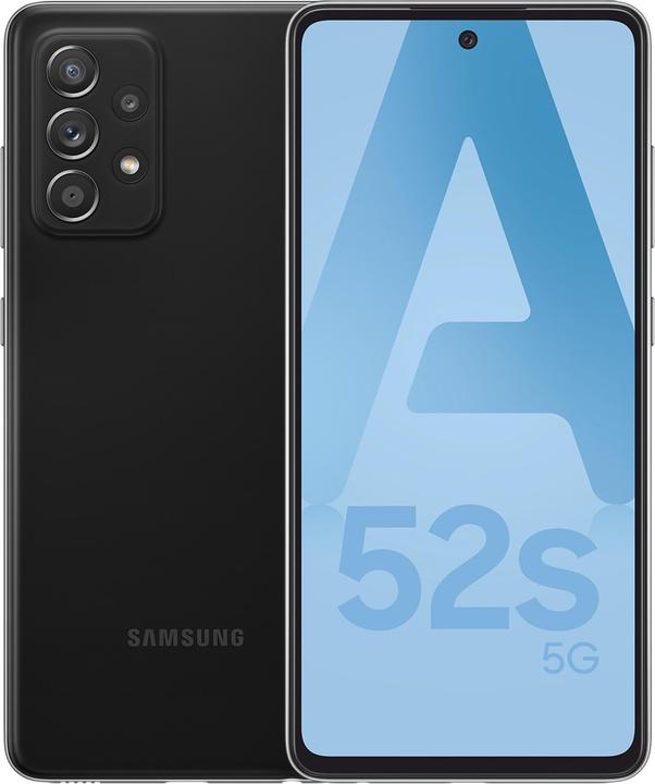 Actual product image Samsung Galaxy A52s EU (128 GB, Awesome Black, 6.50", Dual SIM, 64 Mpx, 5G)