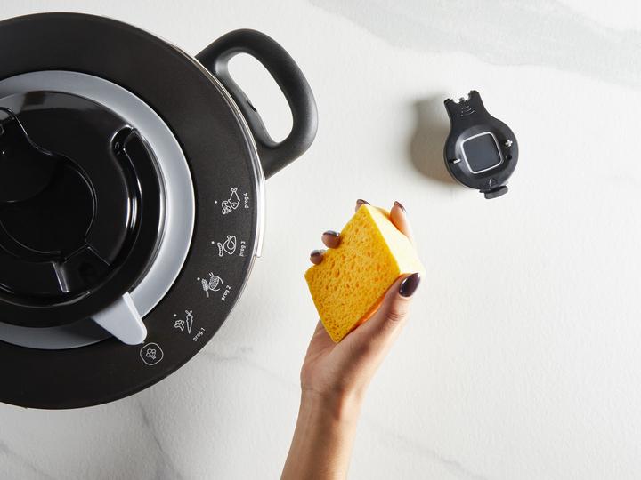 Image du produit Tefal Clipso+ Chef 6L Schnellkochtopf (22 cm, Cuiseur à vapeur, Acier inoxydable)