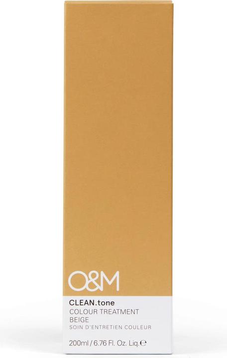 Actual product image O&M Original Mineral CLEAN.tone Colour Treatment Beige (200 ml)