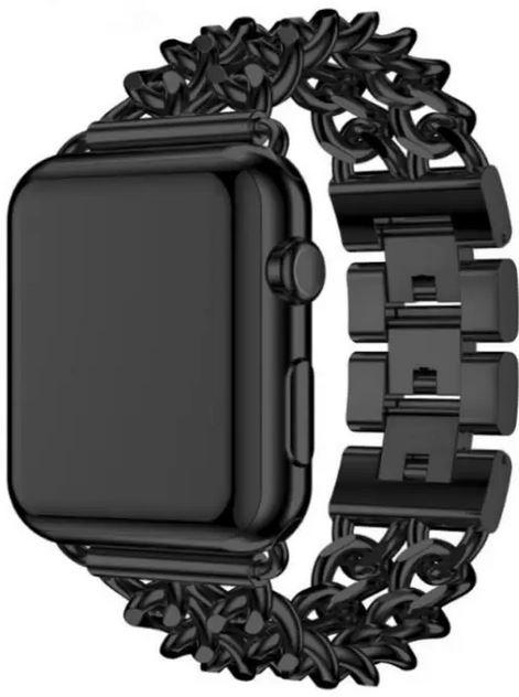 Produktbild PhoneLook Luxuriöses Edelstahl Armband mit unsichtbarem Verschluss (41 mm, 38 mm, 40 mm, Aluminium)