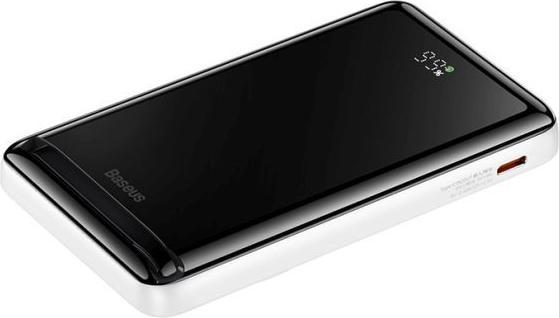 Productafbeelding Baseus Powerbank Magnetic 10000mAh 20W (wit) (10000 mAh, 20 W, 38.50 Wh)