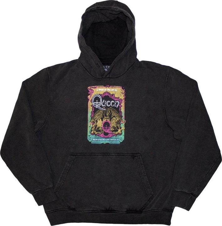 Actual product image Queen Unisex Adult A Night At The Opera Tour '76 Pull Over Hoodie (M)