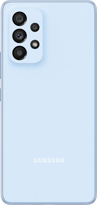 Immagine prodotto Samsung Galaxy A53 5G EU (256 GB, Blu impressionante, 6.50", Doppia SIM, 64 Mpx, 5G)