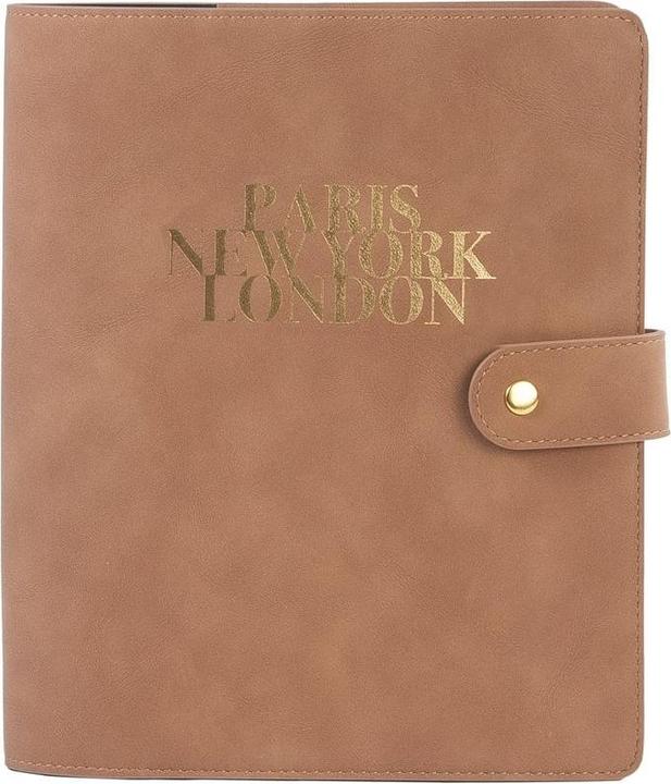 Actual product image Majoie My Planner Soft Notes Paris New York London Camel (A5, Soft cover)