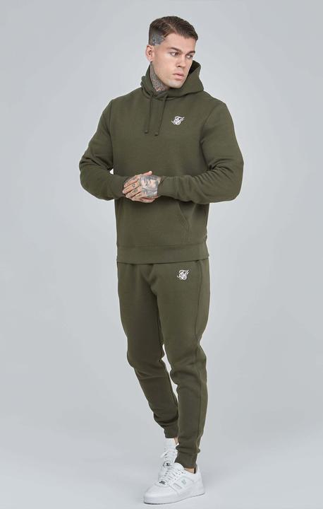 Actual product image Siksilk Hoodie Khaki Essential Overhead Hoodie (S)