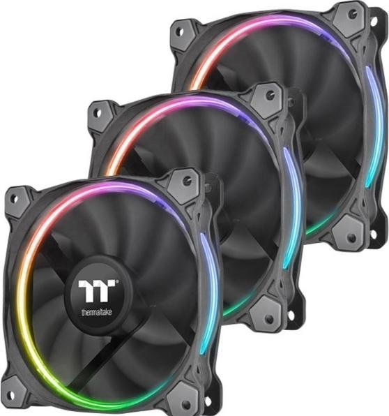 Image du produit Thermaltake Ventilateur Riing 14 RGB LED TT Premium Edition - Set de 3 pièces (140 mm, 3 x)