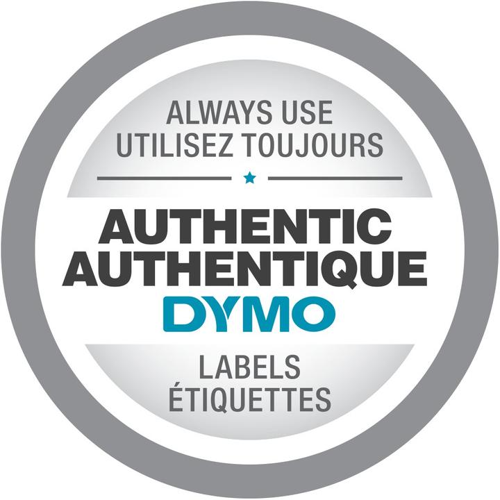 Actual product image Dymo LW plastic labels, 2 rolls a 450 labels