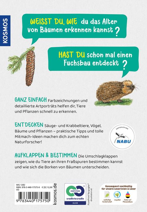 Produktbild Kosmos Was lebt im Wald? Kindernaturführer (Deutsch, Holger Haag, 2024)