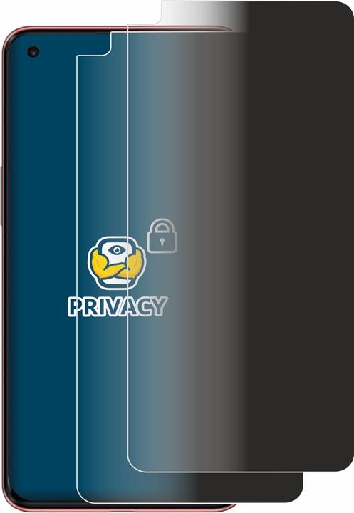 Productafbeelding BROTECT Anti-spionnetje privacyfolie Beschermfolie tegen blauw licht (2 Stuk, OnePlus Noord 2 5G)