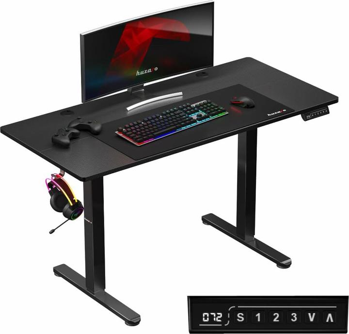 Produktbild Huzaro Biurko gamingowe Hero 8.2 Balck