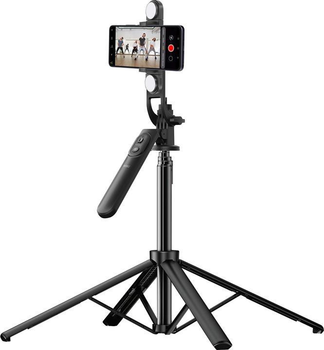 Image du produit Wiwu Selfie stick - Selfie Stick Wi-SE012 with Tripod Function and double LED light