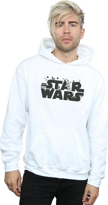 Produktbild Star Wars Minimalist Logo Kapuzenpullover (M)