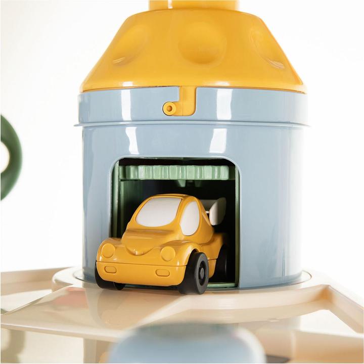 Actual product image Polesie Cavallino 7-stöckiger Garagenturm mit Autos in Pastellfarbe