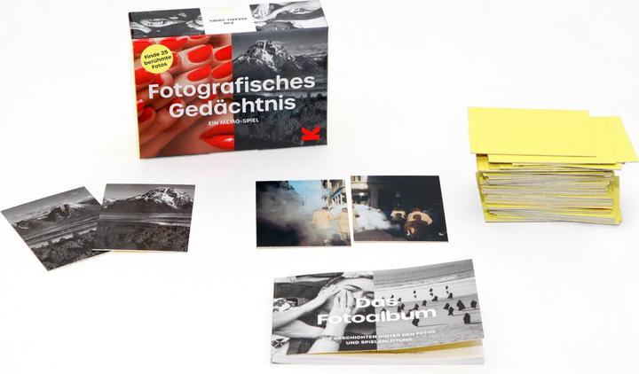 Produktbild 441883 - Fotografisches Gedächtnis - Kartenspiel, 2+ Spieler, ab 8 Jahren (DE-Ausgabe) (Deutsch)