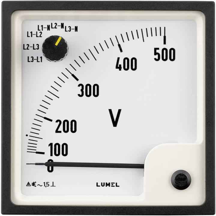 Produktbild Lumel EP29 500V Einbaumessgerät EP29