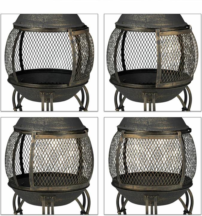 Actual product image Relaxdays Mini chest of drawers bamboo