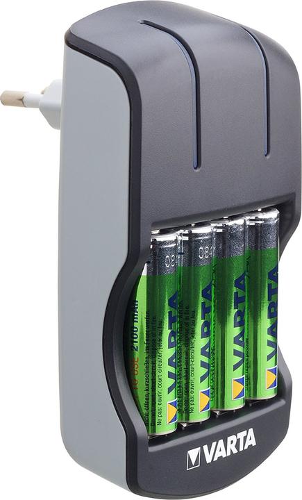Produktbild Varta Plug Charger (4 Stk., AA, 2100 mAh, Ladegerät inkl. Akku)