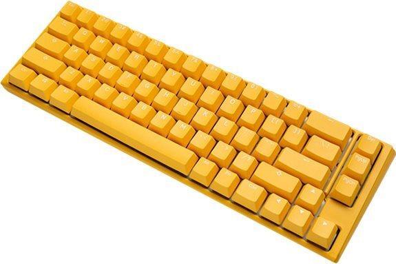 Produktbild Ducky One 3 Yellow SF gaming keyboard, RGB LED - MX-Silent-Red (DE, Kabelgebunden)