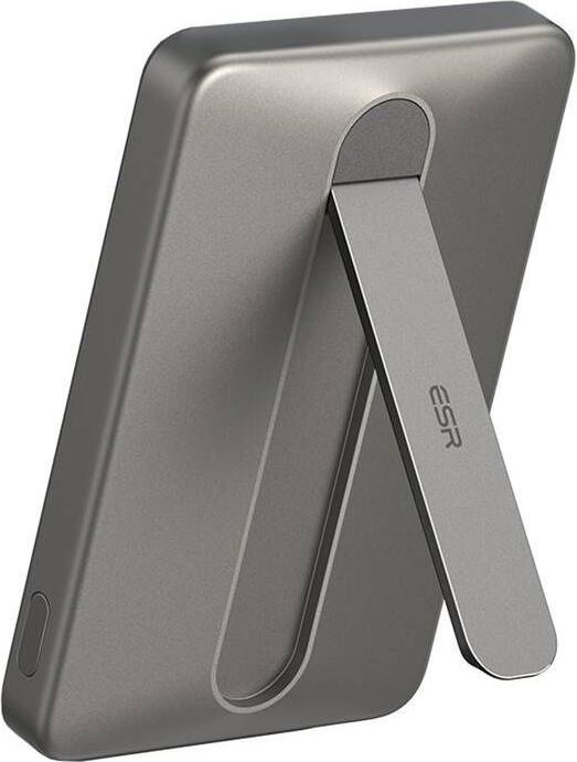 ESR Qi2 MagSlim 5000 mAh magnetic powerbank with stand (sand) (5000 mAh, 15 W)