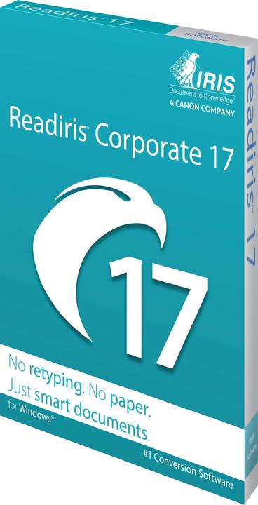 Actual product image Iris Readiris Corporate 17 Win (1 User, 12 months)
