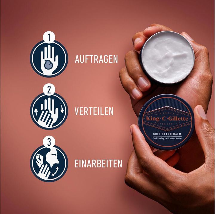 Actual product image King C. Gillette Beard Balm (100 ml)