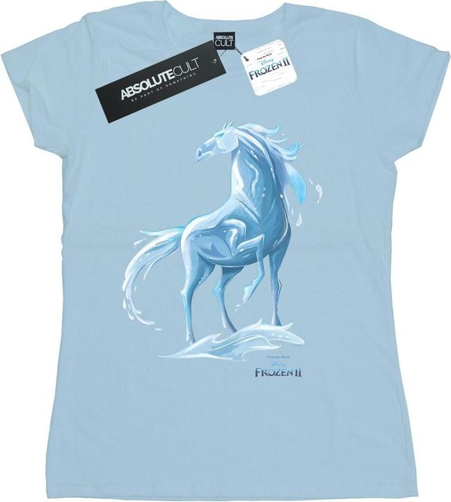 Actual product image Disney Womens/Ladies Frozen 2 Nokk The Water Spirit Cotton T-Shirt (S)