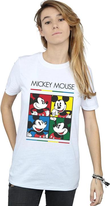 Image du produit Disney - T-shirt MICKEY MOUSE SQUARE COLOUR - Femme (M)