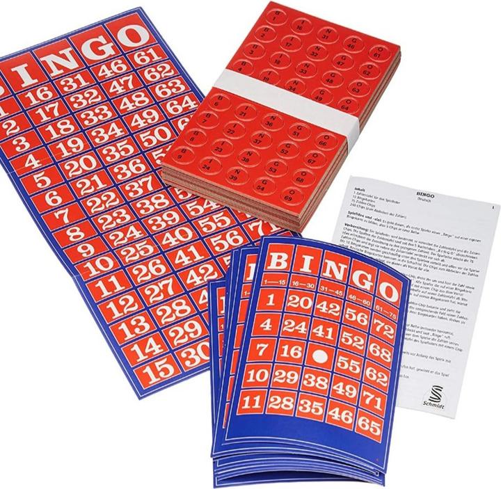 Produktbild Schmidt Spiele Bingo (Italienisch, Französisch, Deutsch)