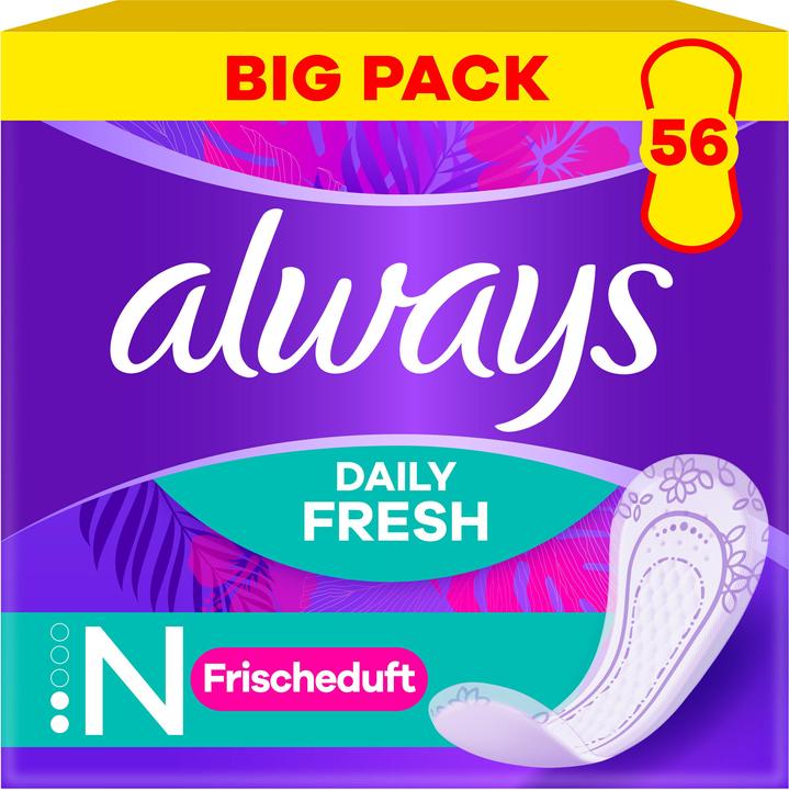 Image du produit Always Daily Fresh Normal (56 x, Panty liners)