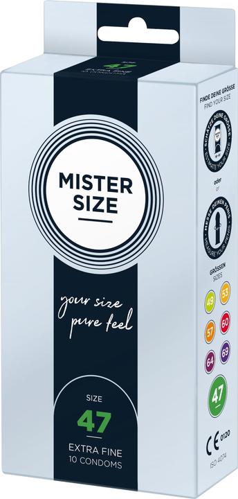 Actual product image Mister Size 47 (10 pcs.)