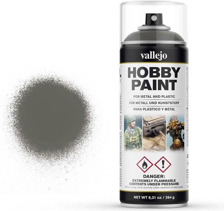 Actual product image Vallejo Hobby Paint - German Field Grey (28.006) (Black, Gray, 400 ml)