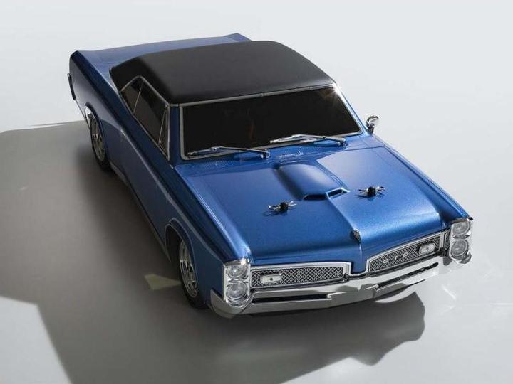 Actual product image Kyosho Production car Fazer MK2 1967 Pontiac GTO Tyrol Blue 1:10, ARTR (RTR Ready-to-Run)