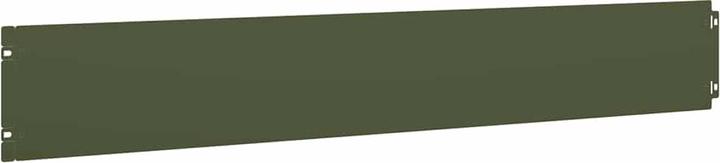 Produktbild VidaXL Rasenkanten 10 Stk. Olivgrün 15x103 cm Kaltgewalzter Stahl Gartenkante (103 cm)