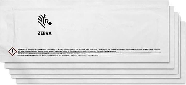 Produktbild Zebra Cleaning Card Kit (Improved), ZC100/300, 5 Cards