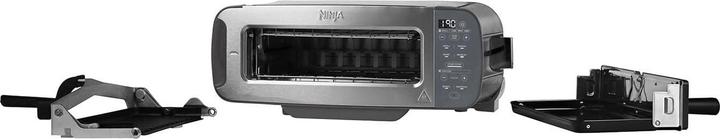 Productafbeelding Ninja 3-in-1 Multifunctionele Broodrooster, Grillplaat en Panini Maker - 7 Roosterstanden - RVS - ST202EU (CH stekker)