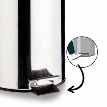 Produktbild Berilo 7l Treteimer aus Edelstahl (7 l)