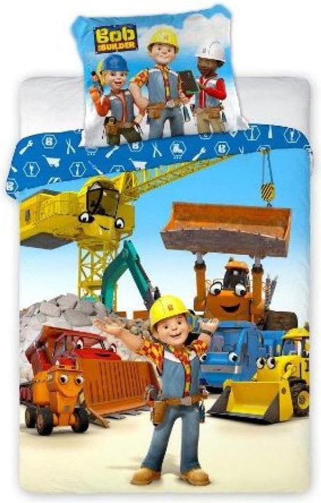 Actual product image Faro Bob the Builder baby bedding (40 x 60 cm, 100 x 135 cm)