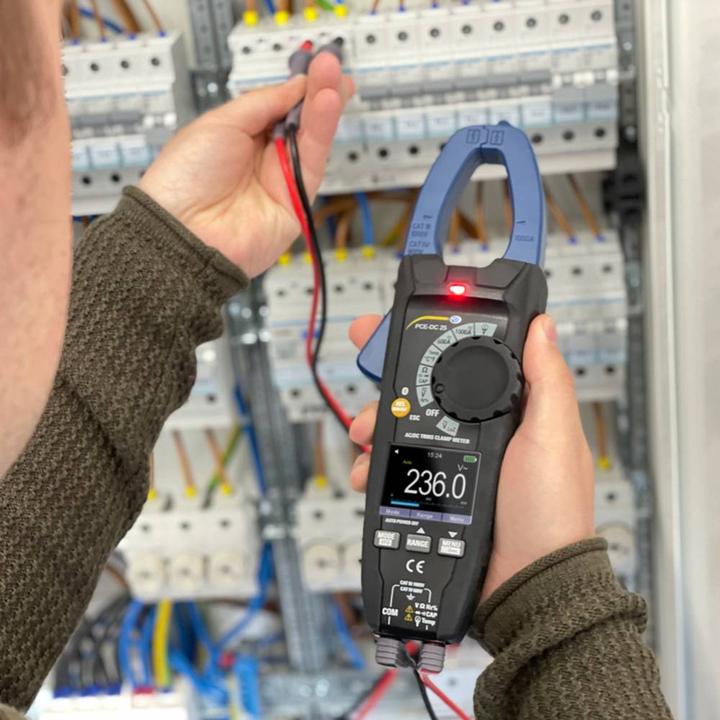 Actual product image PCE Instruments Ammeter
