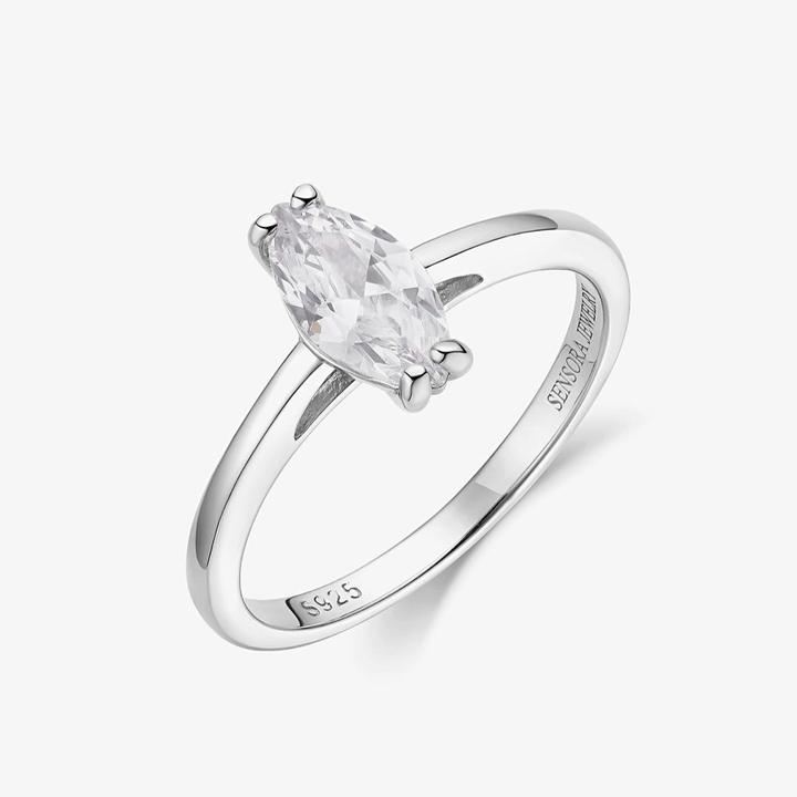 Immagine prodotto Sensora Jewelry Anello di marmo (58, 925 Argento)
