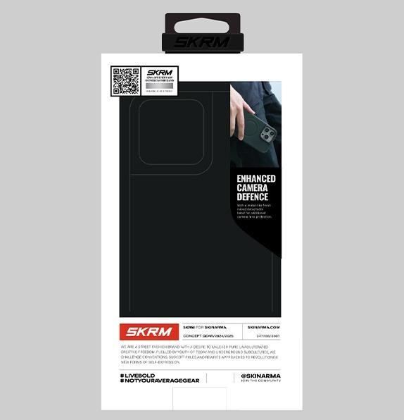 Actual product image Skinarma case Mecha iPhone 16 Pro 6.3" Magnetic Charging navy (Apple iPhone 16 Pro)