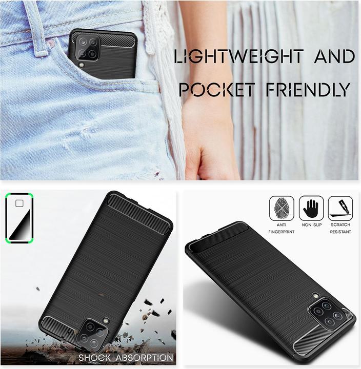 Immagine prodotto Nalia Copertura del telefono cellulare (Samsung Galaxy A12)