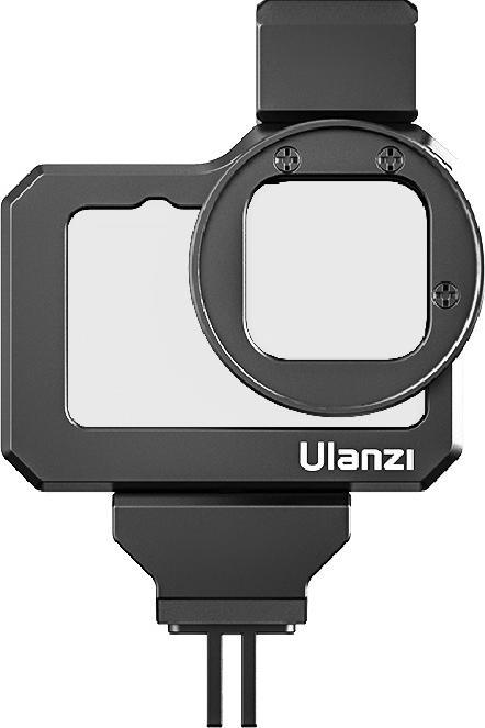 Actual product image Ulanzi Cage Aluminium Frame 3x Adapter For Gopro Hero 9 Black/ G9-5 (Hero 10, Hero 9, Hero 12, Hero 11)