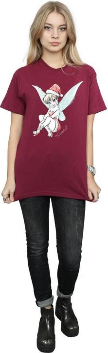 Immagine prodotto Disney Tinkerbell Christmas Fairy Maglietta Ampia Donna (XXL)