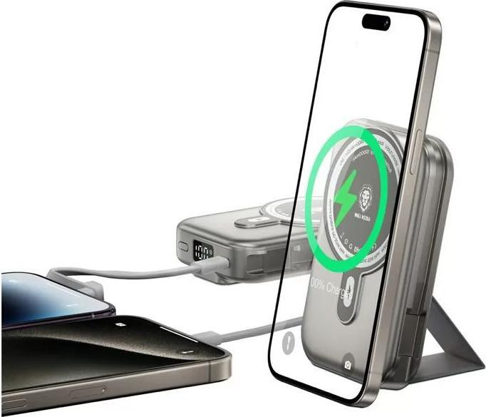 Actual product image Green Lion Monaco Grip Powerbank 10000 mAh (10000 mAh, 20 W, 37 Wh)
