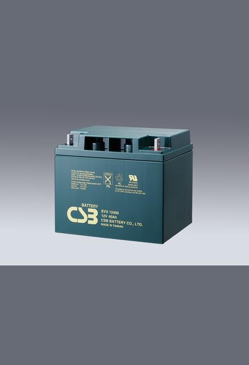 Actual product image CSB Battery Lead acid battery EVX 12400 (12 V, 40000 mAh)