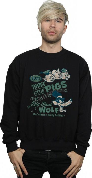 Image du produit Disney - Sweat THREE LITTLE PIGS WHO'S AFRAID OF THE BIG BAD WOLF - Homme (XL)