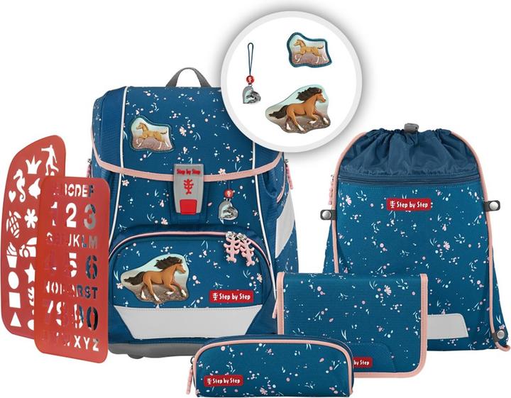 Step by Step Ranzen-Set 2IN1 PLUS, 6-teilig (19 l)