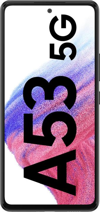 Produktbild Samsung Galaxy A53 5G EU (128 GB, Awesome Black, 6.50", Dual SIM, 64 Mpx, 5G)